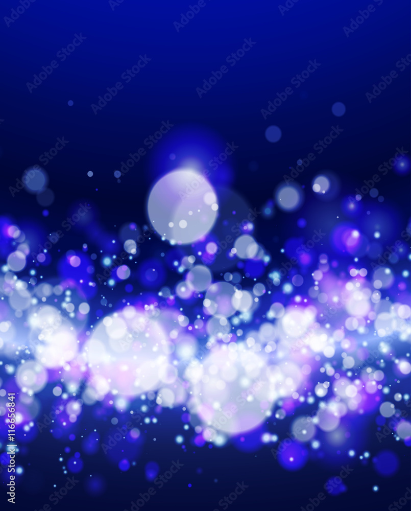 Naklejka premium Abstract bokeh background. 