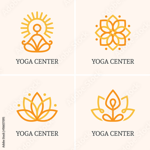 Four yoga logo