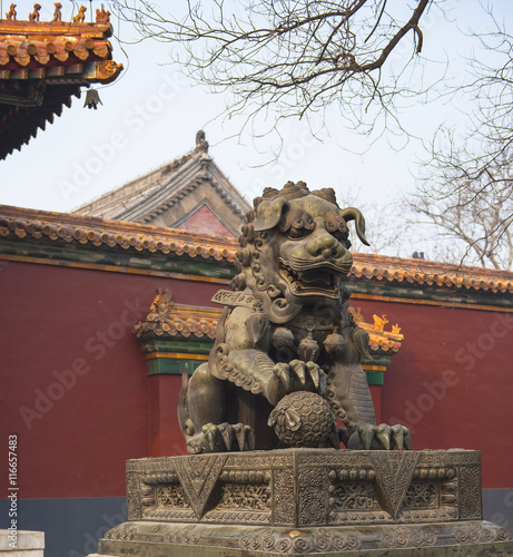 Famous Lama Temple in Beiji...