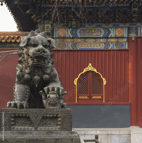 Famous Lama Temple in Beiji...