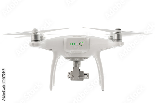Konstfotografi Varna, Bulgaria - July 21 ,2016: Flying drone quadcopter Dji Pha