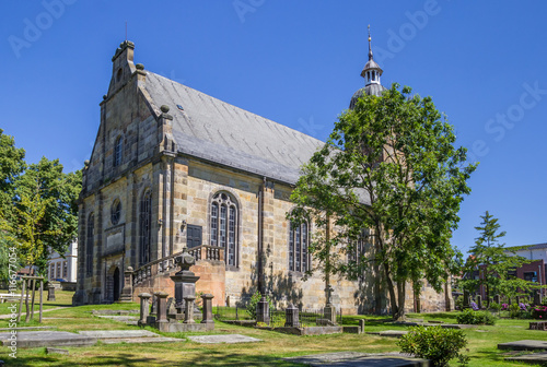Bilde på lerret Reformed Protestant church of Bad Bentheim