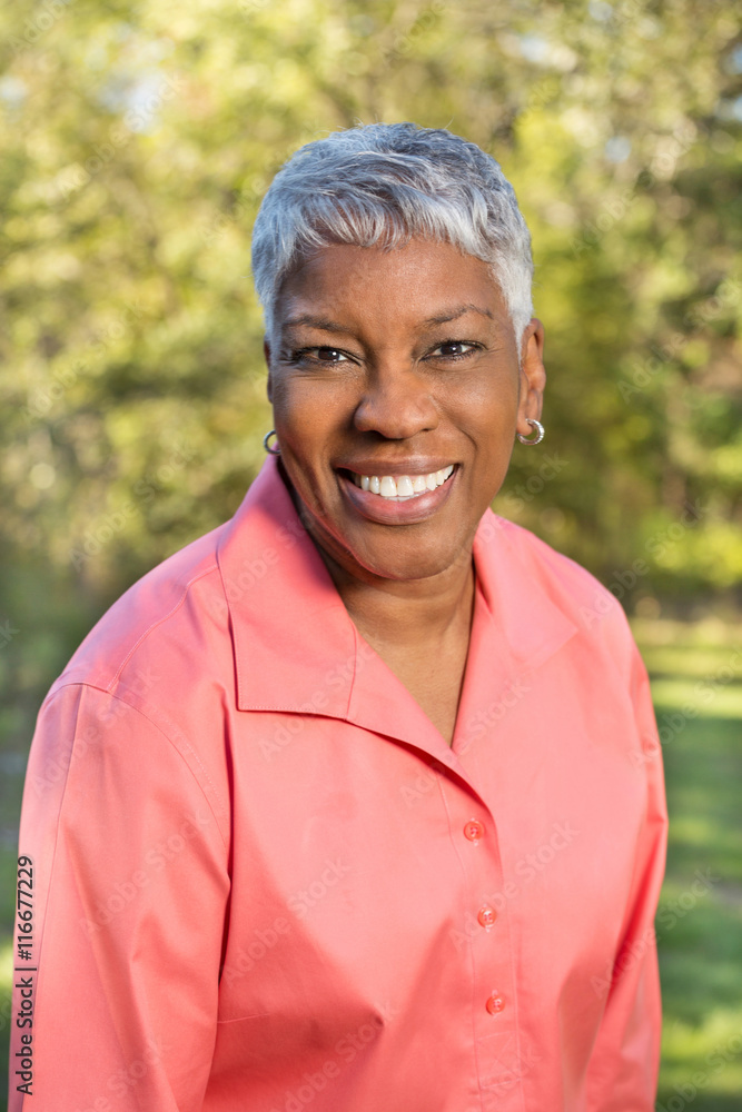 African American Senior Woman African American Senior Woman