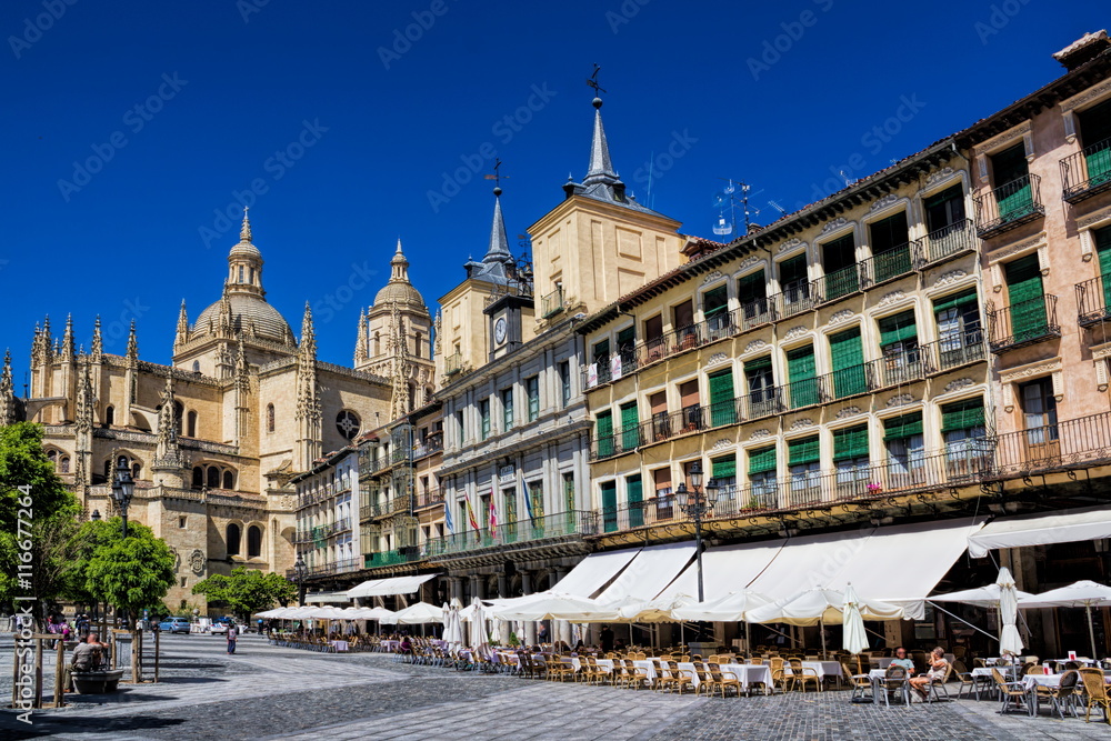 Segovia, Plaza Mayor