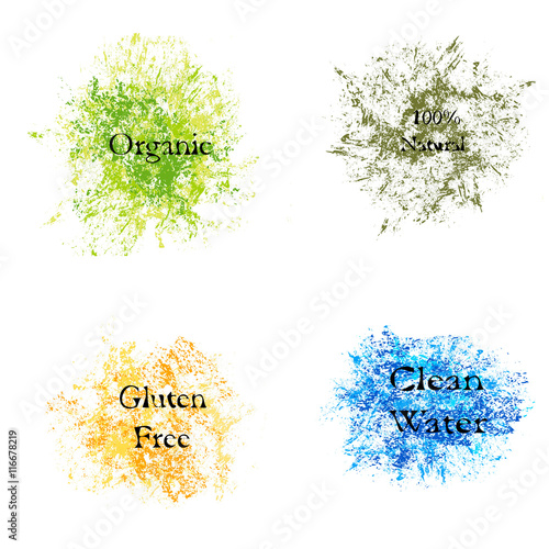 organic food vector