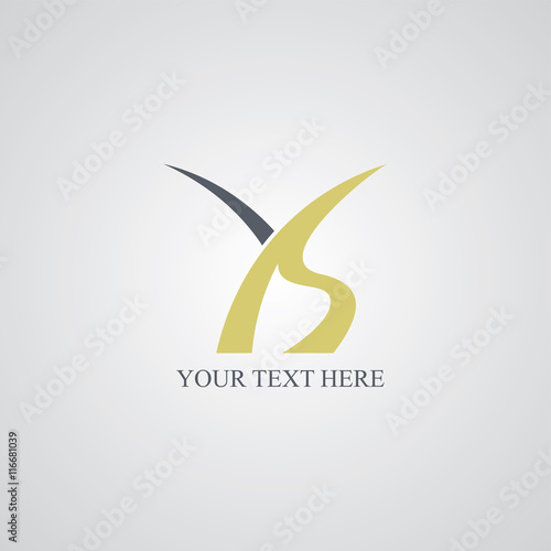 ys initial letter logotype