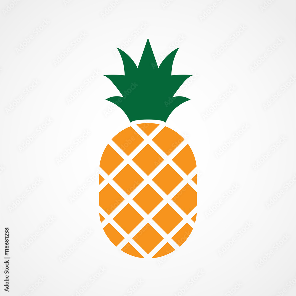 pineapple ananas icon pineapple ananas icon