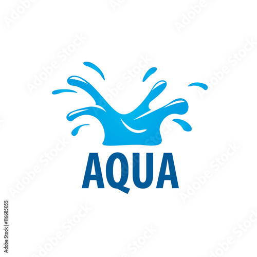 vector logo water