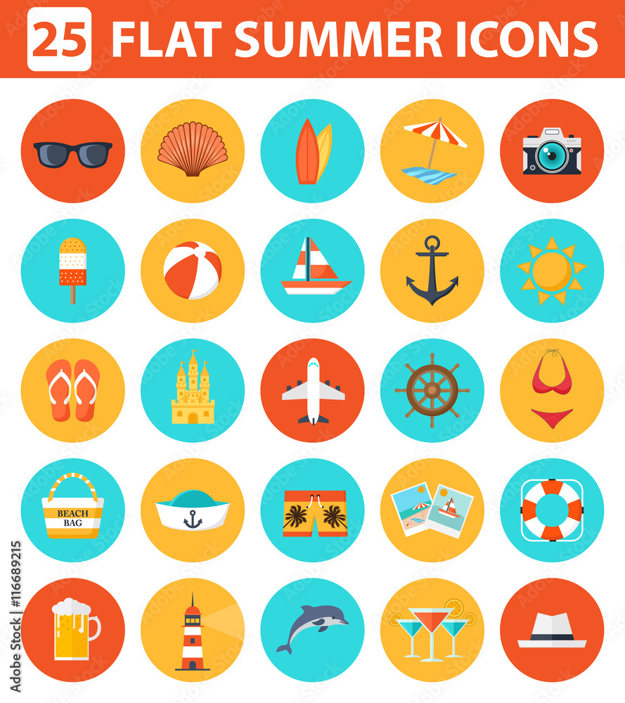 Summer icons