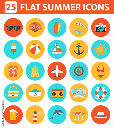 Summer icons