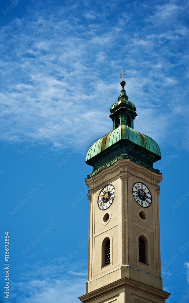 Clock Tower Heilig Geist Kirche