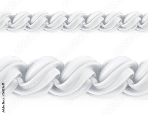 Whipped cream, vector seamless pattern mesh photo