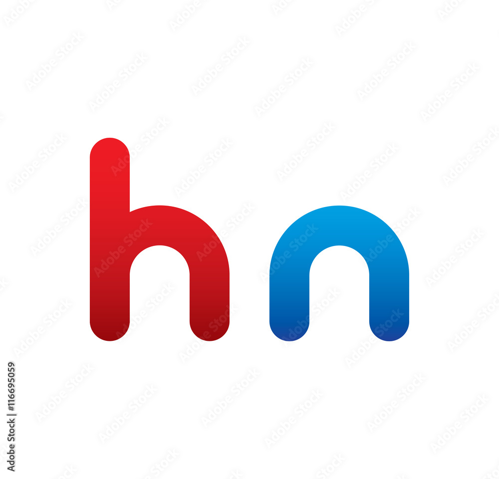 hn logo initial blue and red hn logo initial blue and red