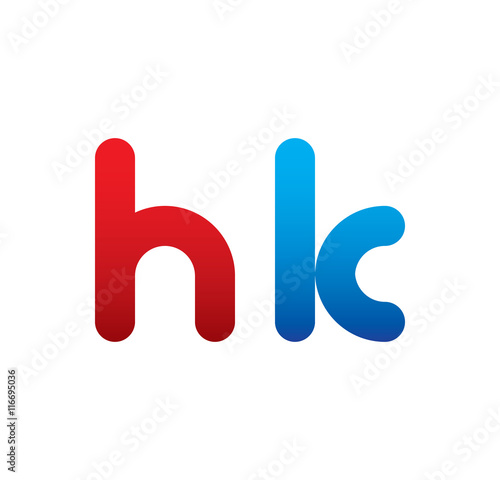 hk logo initial blue and red