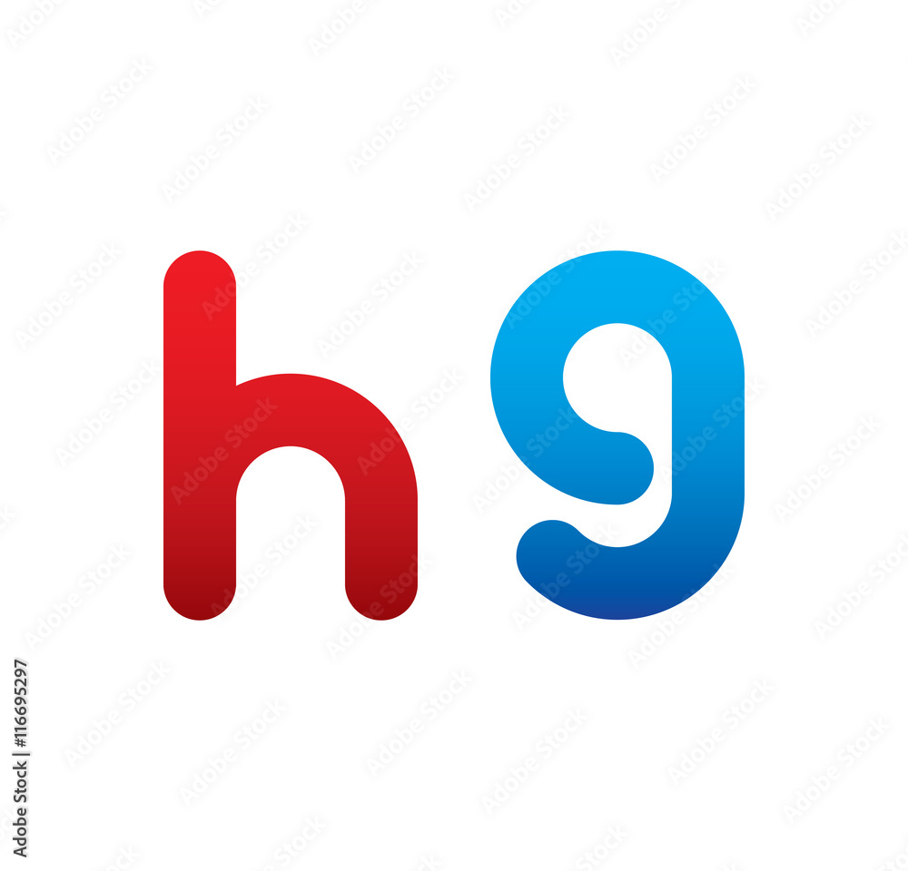 h9 logo initial blue and red h9 logo initial blue and red