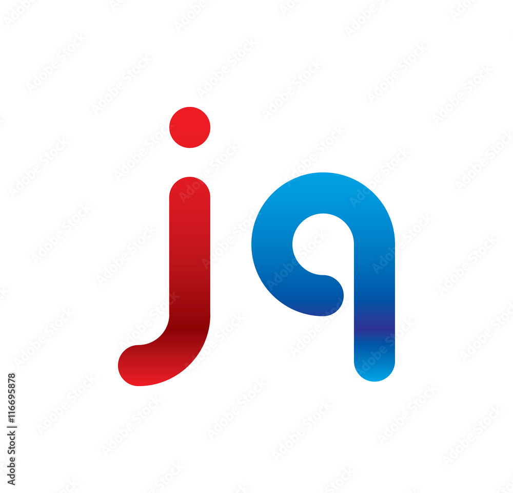 jq logo initial blue and red jq logo initial blue and red