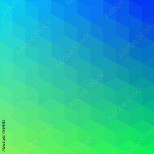 Colorful Triangle Abstract Background. Pattern of Colored Geometric Shapes