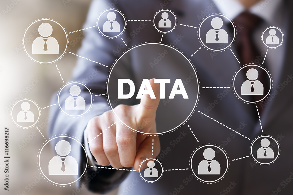 Business button Data Concept icon. Business button Data Concept icon.