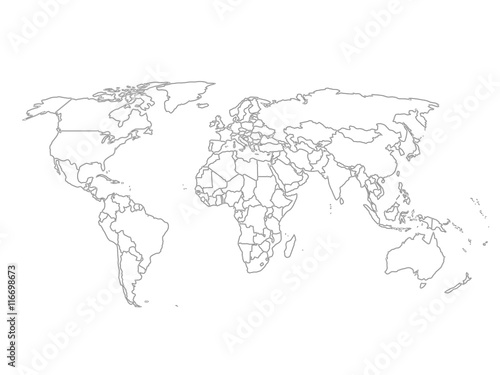 Political World Map