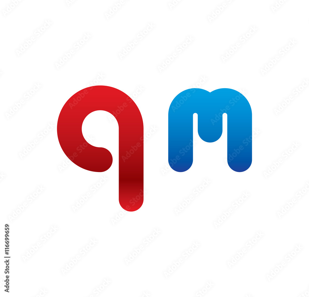 qm logo initial blue and red qm logo initial blue and red