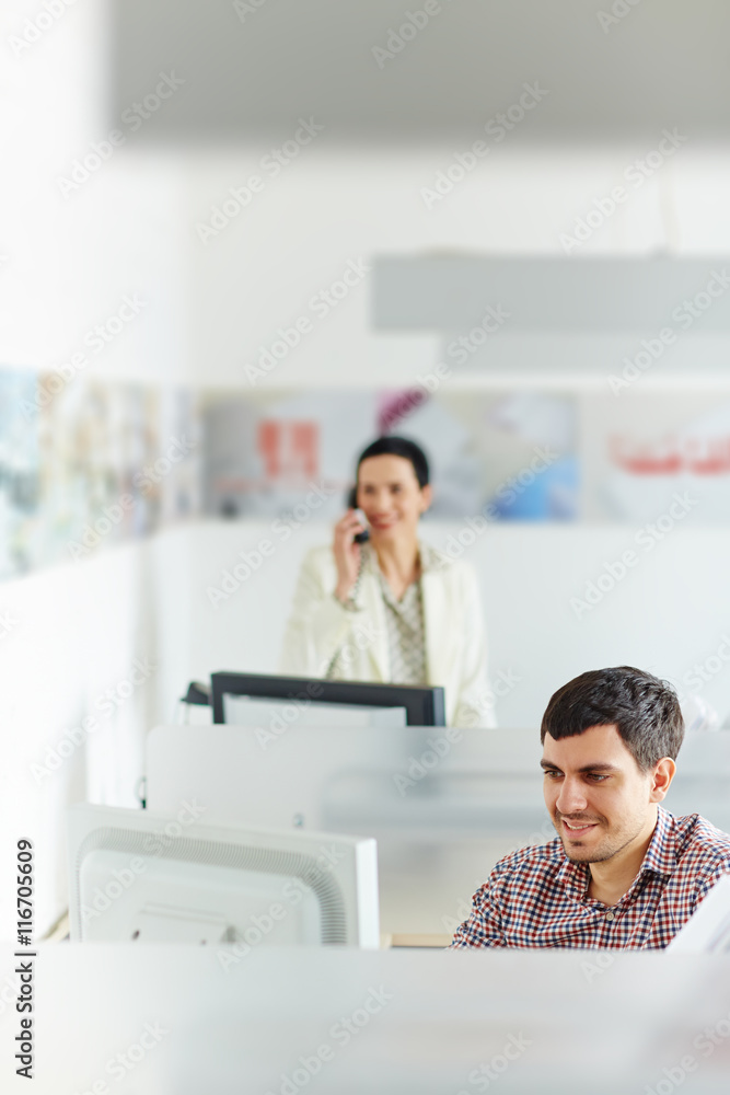 Fototapeta premium Working day