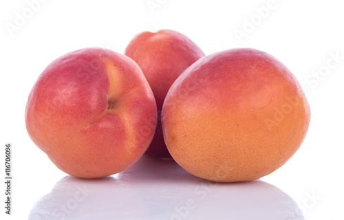 Whole ripe apricots
