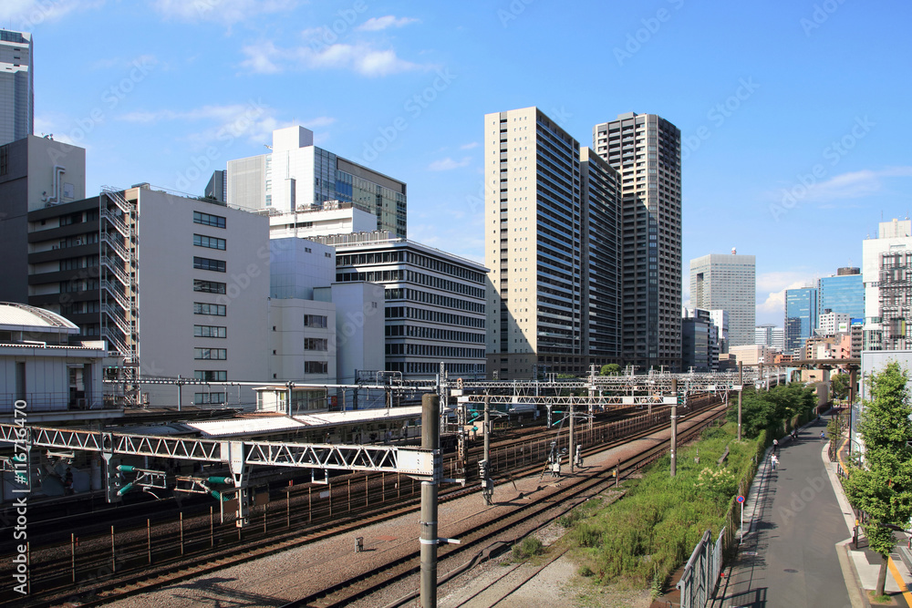 田町駅の周辺風景