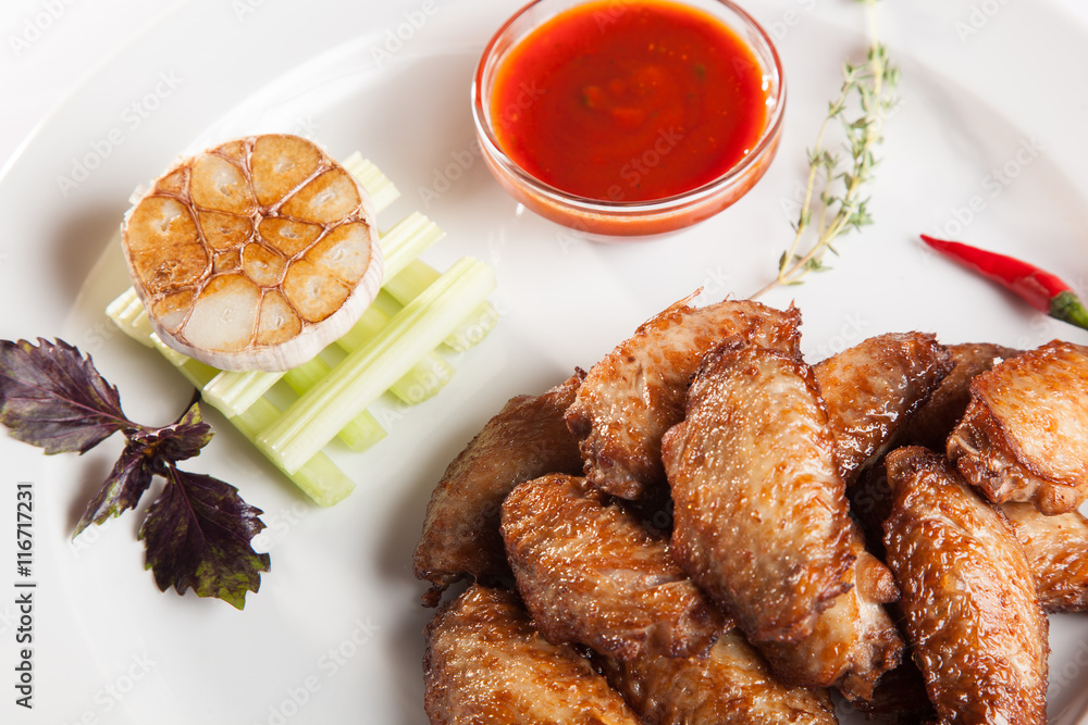 chicken wings with sauce chicken wings with sauce