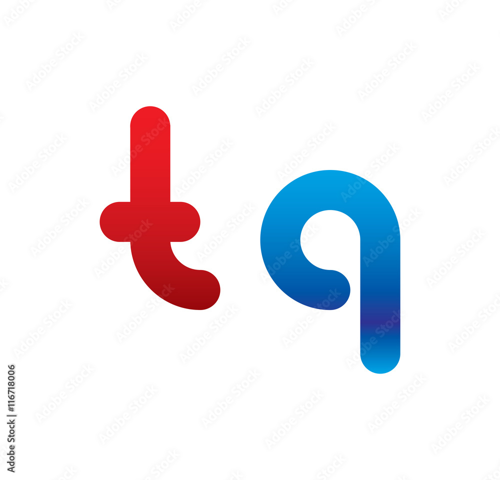 tq logo initial blue and red tq logo initial blue and red