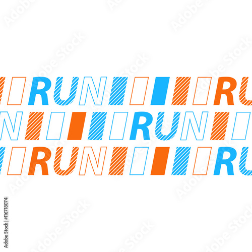Running event identity, marathon competition background, triathlon contest, sport activities, banner template