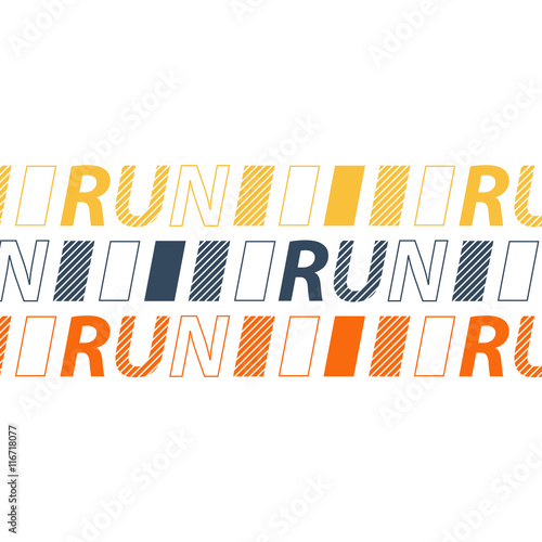 Running event identity, marathon competition background, triathlon contest, sport activities, banner template