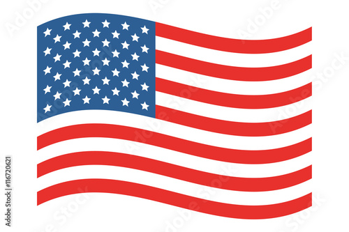 American Flag Vector