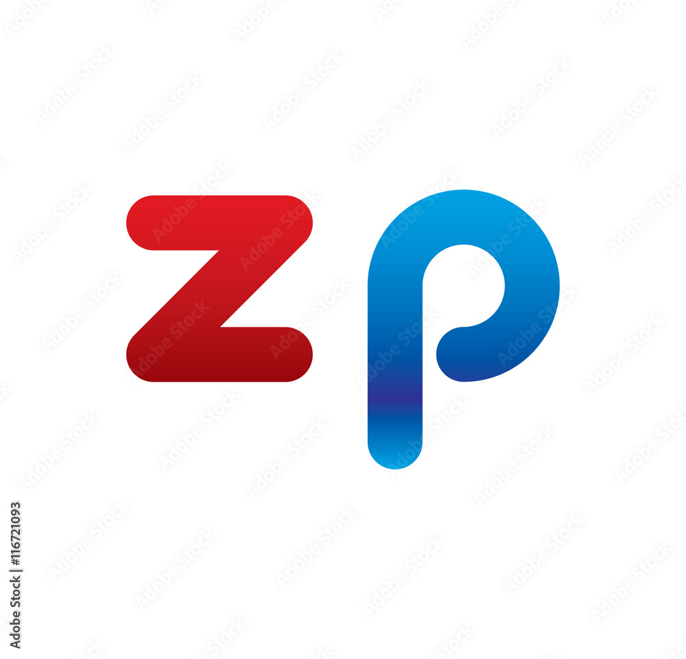 zp logo initial blue and red zp logo initial blue and red