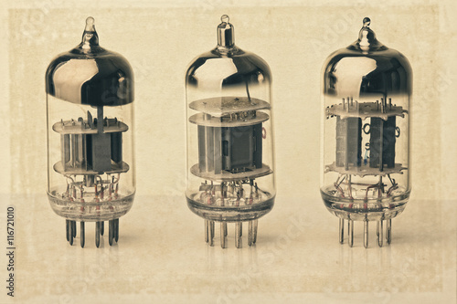 Quadro su tela Electronic vacuum tube