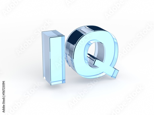 Obraz na płótnie IQ - Intelligence quotient