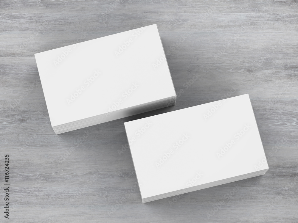 stack of blank name card on wooden background stack of blank name card on wooden background