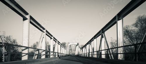 Steel bridge.