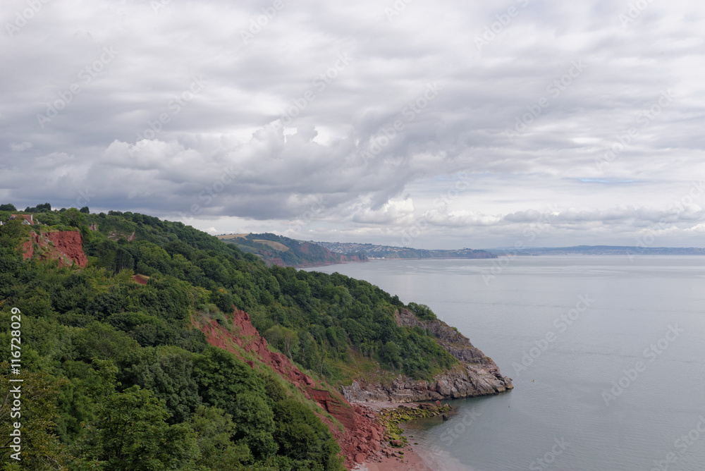 Babbacombe Beach, Torquay, Devon, UK Babbacombe Beach, Torquay, Devon, UK