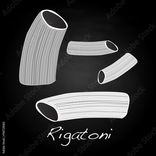 Rigatoni italian pasta