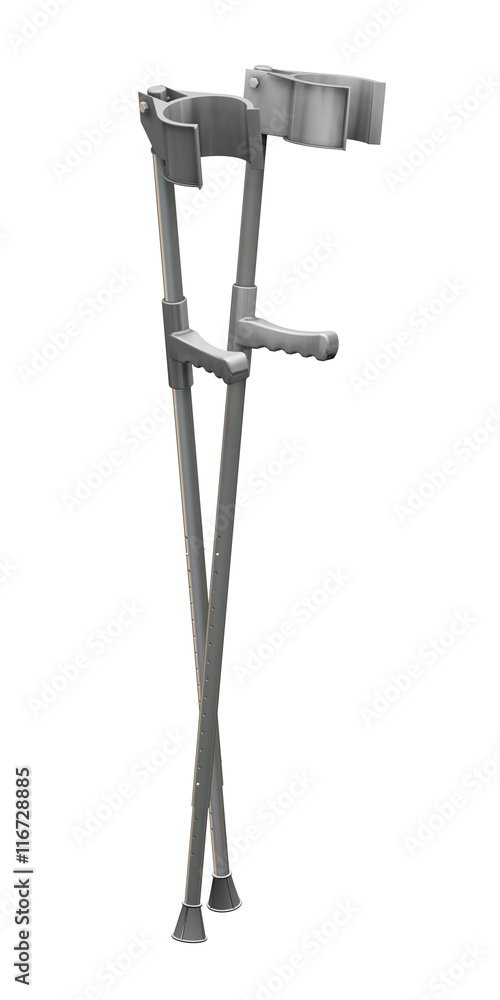 Fototapeta premium Crutches