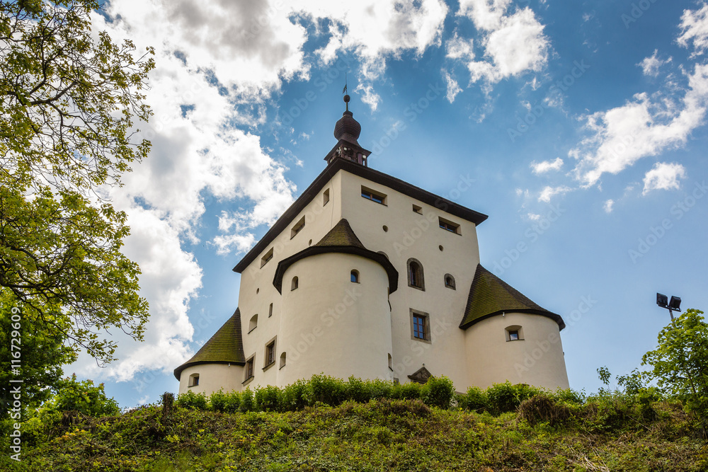 New Castle above the city of Banska Stiavnica
