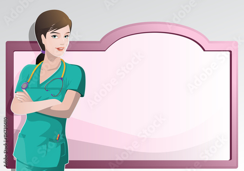 doctor / young doctor at work