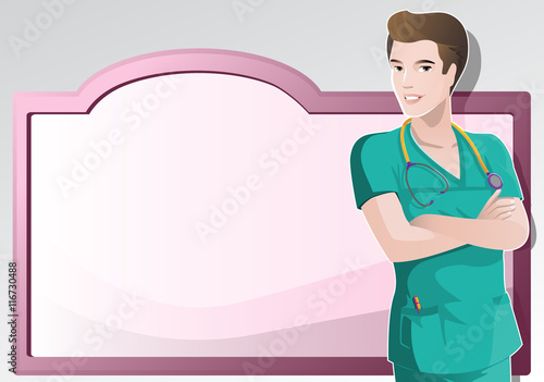 doctor / young doctor at work