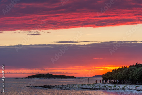 Croatia  coast of Istria near Rovinj