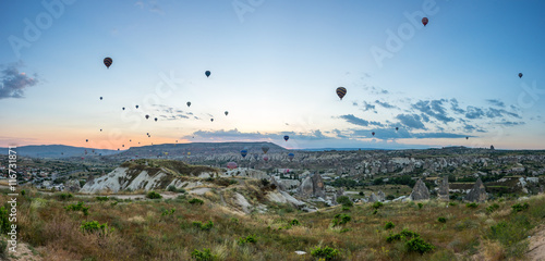 Hot Air Balloons over Cappadocia