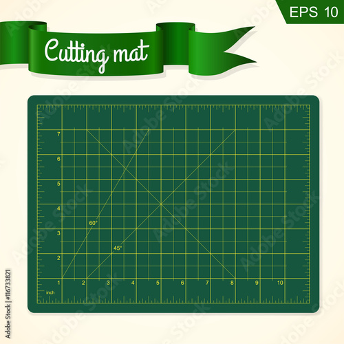 Cutting mat for quilting, patchwork and craft