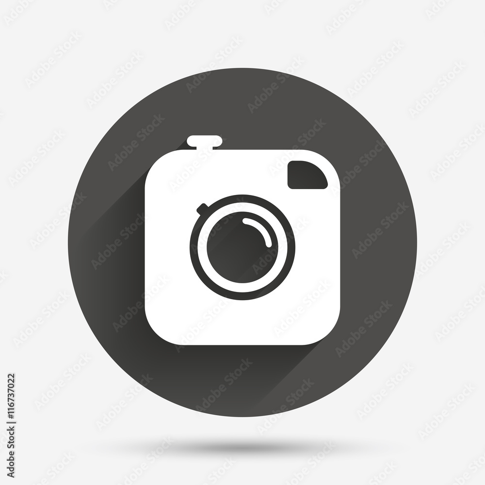 Hipster photo camera sign icon. Retro camera. Hipster photo camera sign icon. Retro camera.