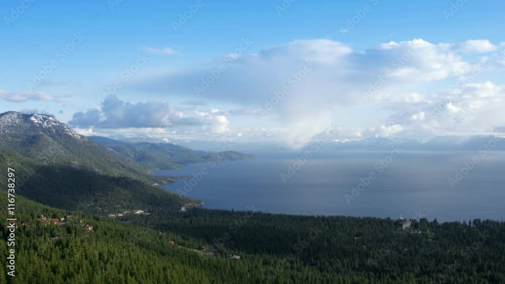 Time Lapse clouds over Lake Tahoe. Time Lapse clouds over Lake Tahoe.