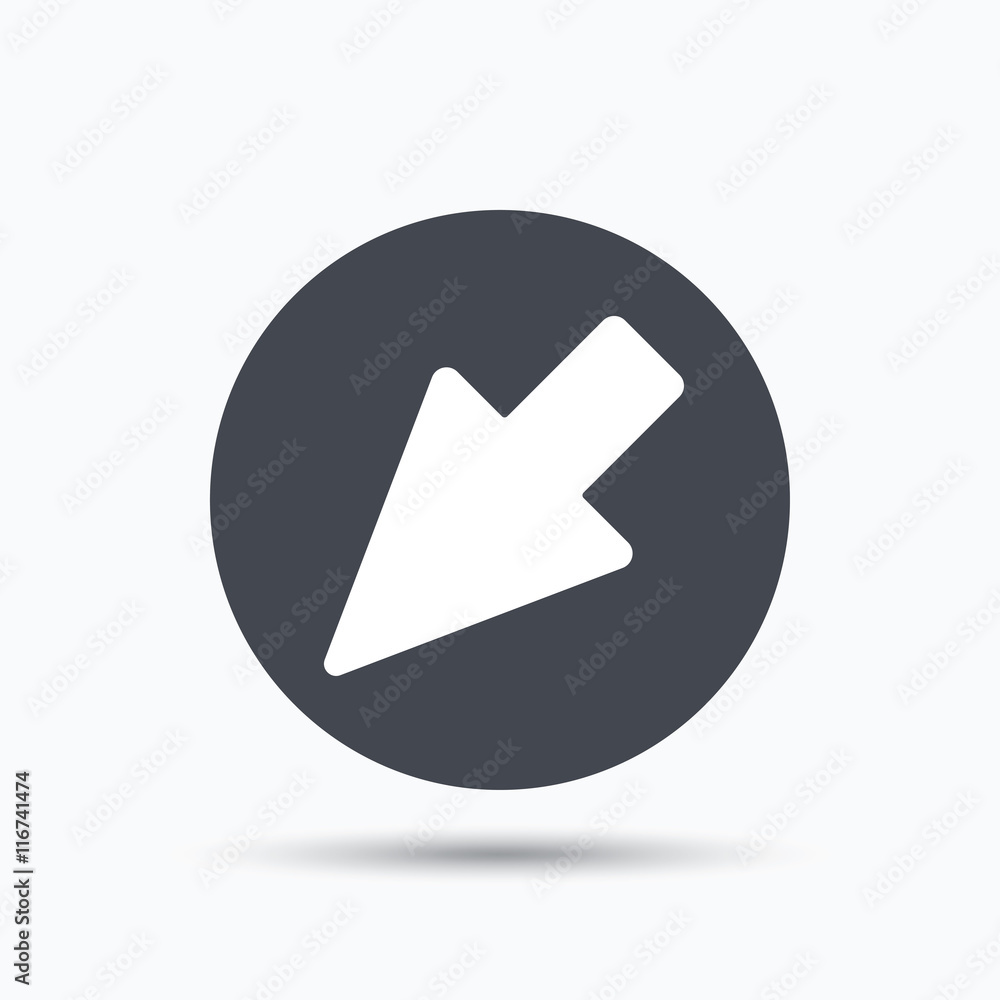 Cursor icon. Computer position marker sign. Cursor icon. Computer position marker sign.