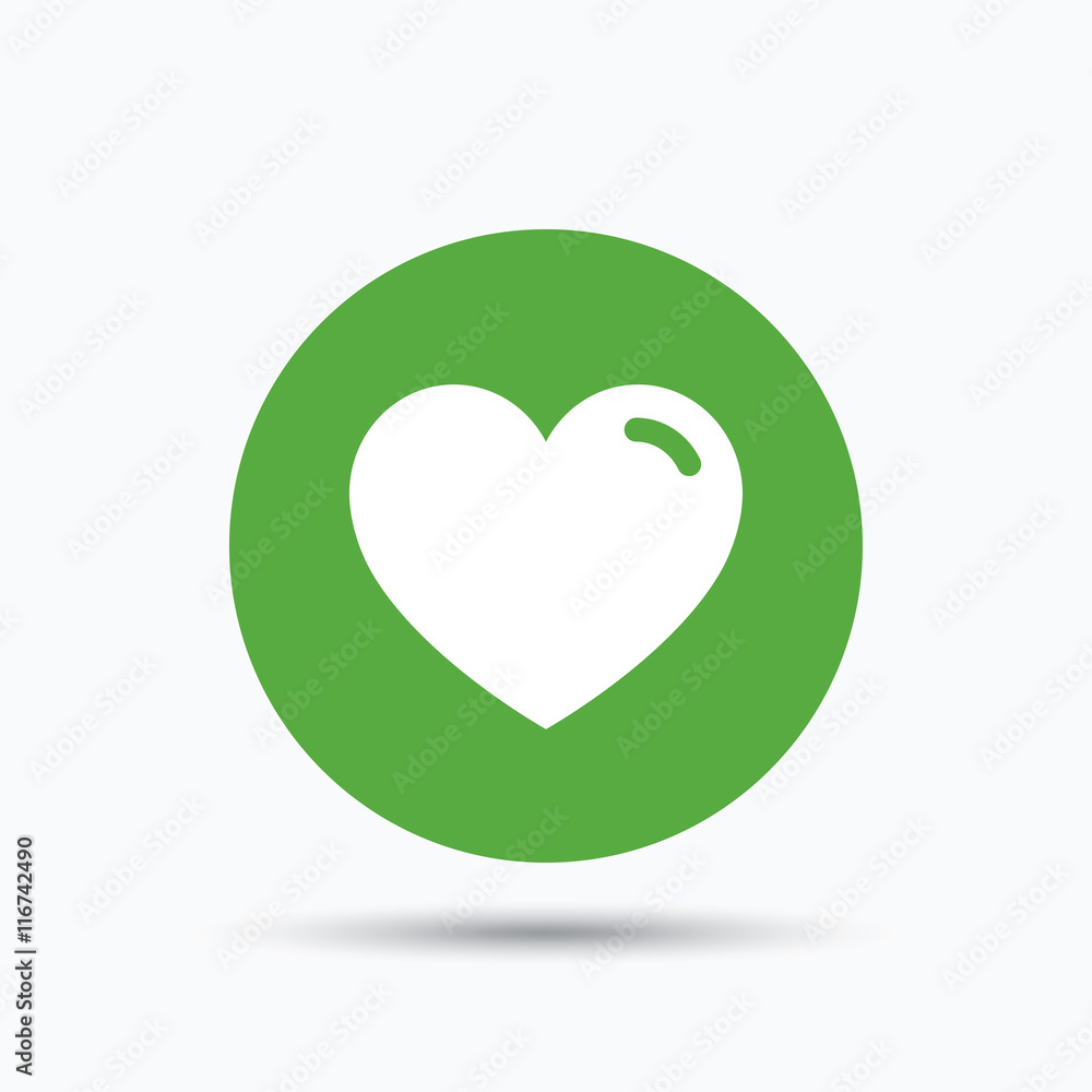 Heart icon. Romantic love sign. Heart icon. Romantic love sign.